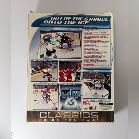 NHL 2001 EA Sports Game CD ROM WIN 95 98 PC Brand NEW RARE - Picture 2 of 2
